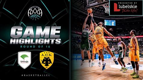 Unicaja v AEK | Round of 16 | Highlights - Youth Basketball Champions League 2023 - FIBA.basketball