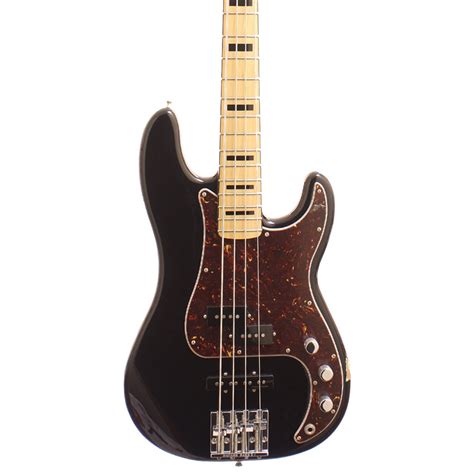 Fender P J Bass Deluxe FSR Black Guitars & Basses - Scayles Music