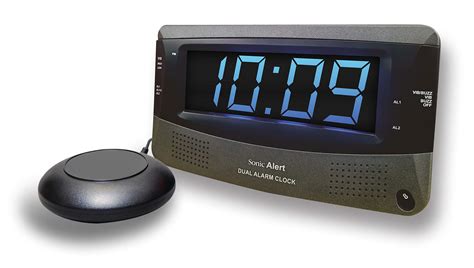 Buy Sonic Alert Dual Extra Loud Alarm Clock with Bed Shaker | Sonic Boom Vibrating Alarm Clock ...