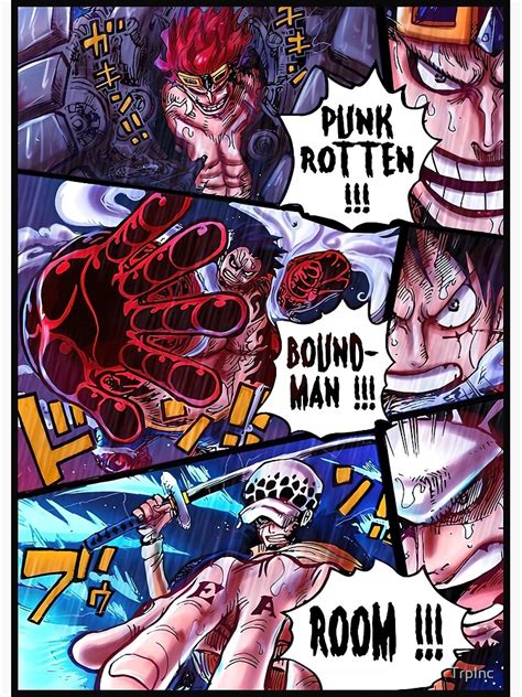 "Wano Captains Law Luffy Kid OP" Art Print for Sale by TrpInc | Redbubble