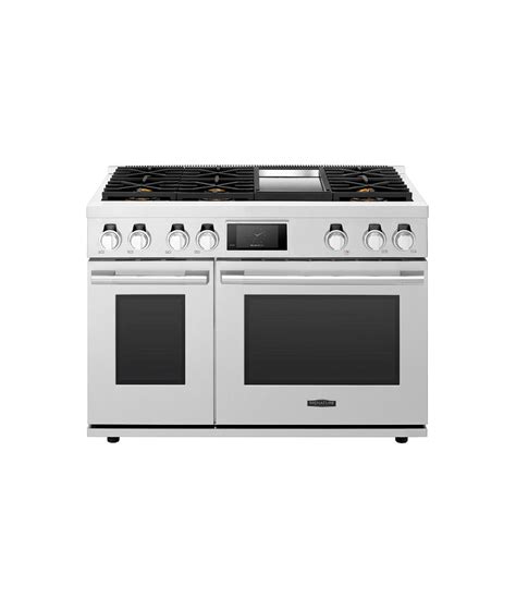 48" Gas Pro Range with 6 Burners and Griddle | Signature Kitchen Suite