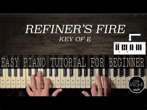 How to play REFINER'S FIRE(Purify my Heart) EASY PIANO TUTORIAL FOR ...