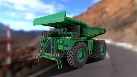 ArtStation - Mining Haul Truck 3 Color Texture Pack | Resources