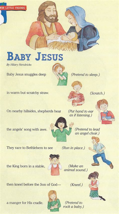 Birth Of Jesus Story With Pictures Printable