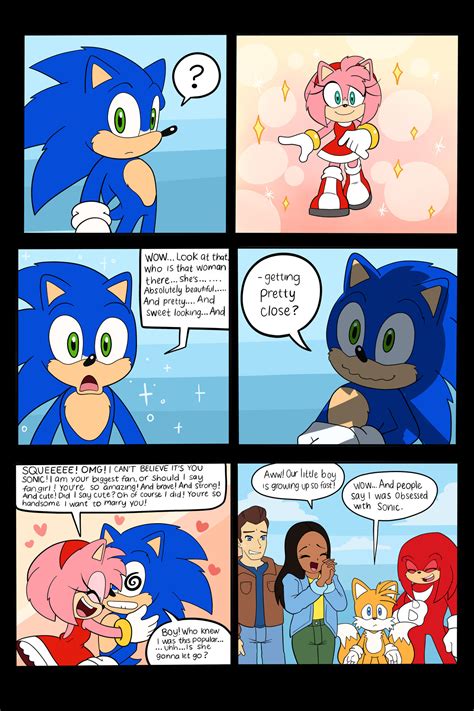 Amy's introduction, Sonic movie 3 concept by cutebutwrong on DeviantArt