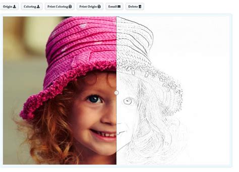 Convert Photo to Coloring Page Online - Mimi Panda - Coloring Library