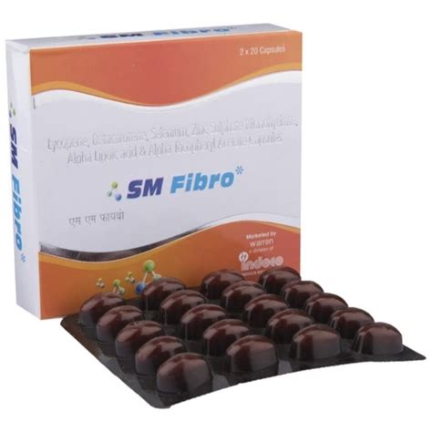 SM Fibro Capsule: Uses, Price, Dosage, Side Effects, Substitute, Buy Online