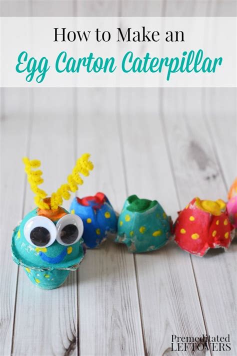 How to Make an Egg Carton Caterpillar Craft for Kids