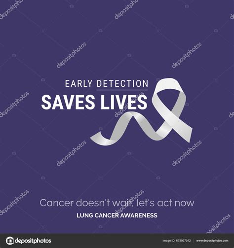 Artistry Cause Lung Cancer Awareness Posters Stock Vector by ©ibrandify 678937012