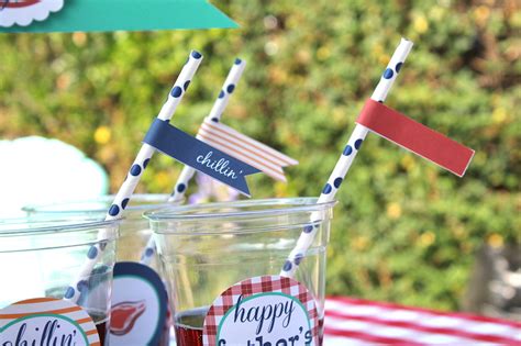 Father's Day BBQ Ideas + Free printables - LAURA'S little PARTY