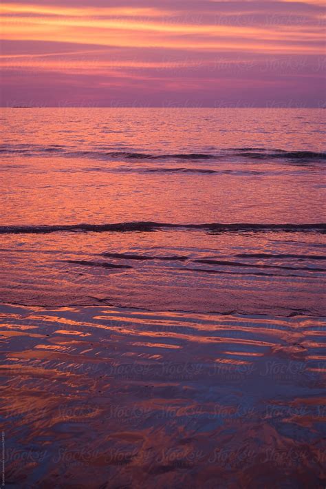 "Purple Sunset On The Beach" by Stocksy Contributor "Brkati Krokodil ...