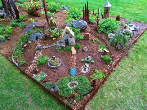 Large Fairy Garden | Large fairy garden, Fairy garden designs, Fairy ...