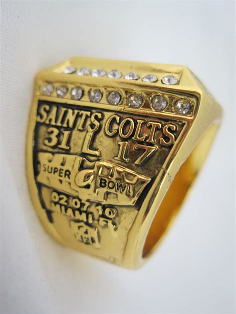 Lot Detail - Drew Brees New Orleans Saints 2010 Super Bowl XLIV Replica ...