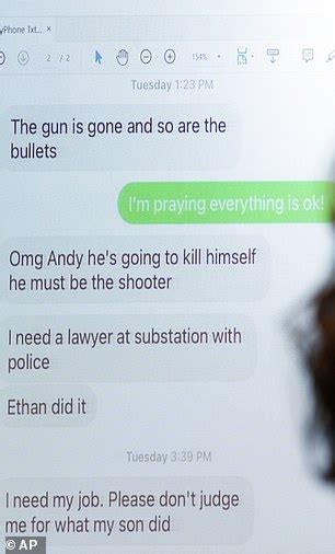 Michigan school shooter's mom texted boss begging to keep her job after her son killed four ...