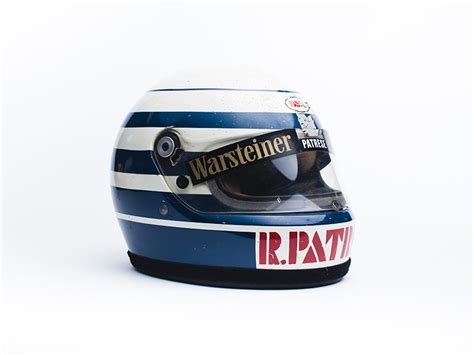 F1 Memorabilia from Race Used | Riccardo Patrese Arrows Helmet