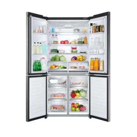 Haier Refrigerator 4 Doors 512 Liter Inverter Black, HRF-530TDBG - 4umart