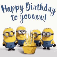 Happy Birthday Minions GIFs | Tenor