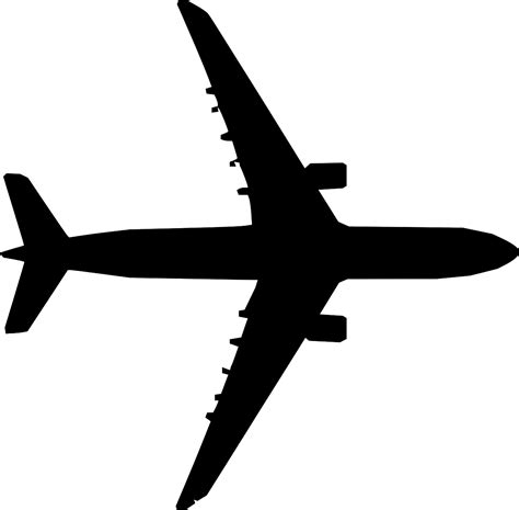 Vacation, Airplane Airliner Silhouette Aircraft Flyi #vacation, #airplane, #airliner, # ...