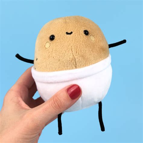 Baby Potato Plushie – KiraKiraDoodles