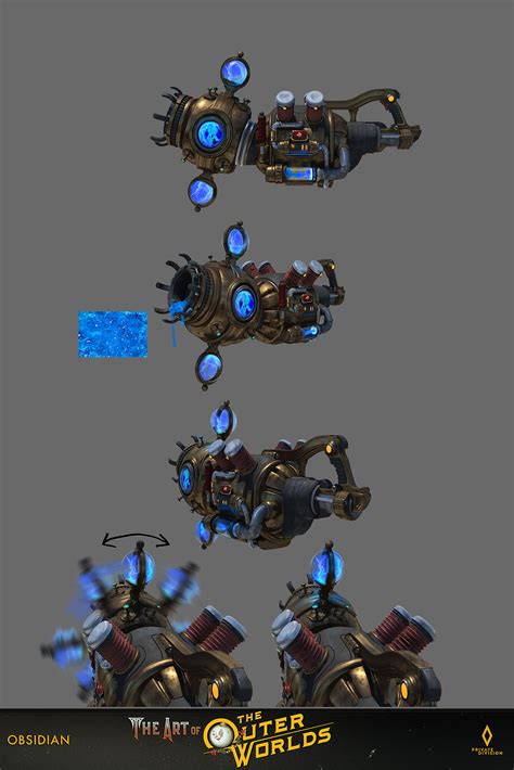 ArtStation - The Outer Worlds - Weapons