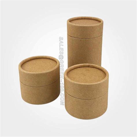 Kraft Tube Packaging FSC Brown Paper — Tube Packaging