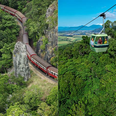 Kuranda Scenic Rail & Skyrail Package | Self Drive | SKY