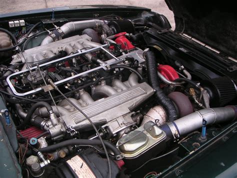 1977 Jaguar XJS V12 twin-turbo engine