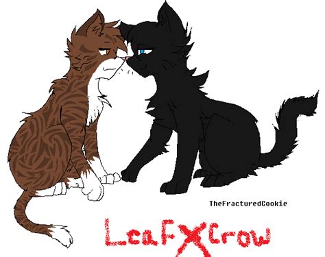 Leafpool X Crowfeather by xXMomoXx123456 on DeviantArt