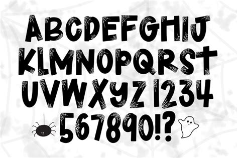 HAUNTED - A Halloween Font By Dansie Design | TheHungryJPEG