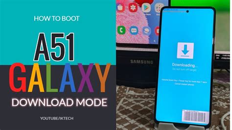 How to Boot Samsung Galaxy A51 into Download Mode / Recovery Mode - YouTube