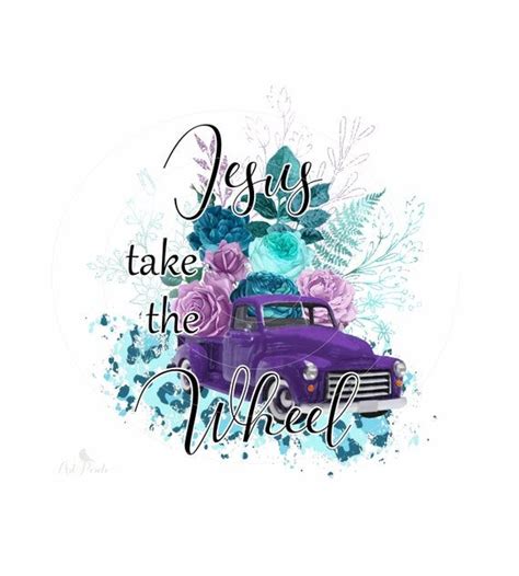 Jesus Take the Wheel PNG Design Vintage Purple Truck Design - Etsy ...