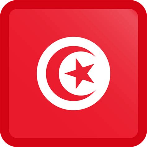 Tunisia flag vector - Country flags