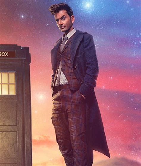 Doctor Who David Tennant 14th Doctor Trench Coat - Jackets Expert