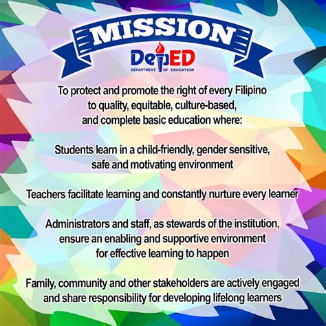 Ano Ang Kahulugan Ng Deped Mission