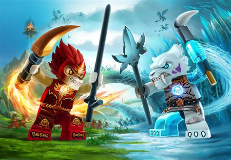 Mike Rayhawk Illustration and Design: LEGO Legends of Chima Trading Cards