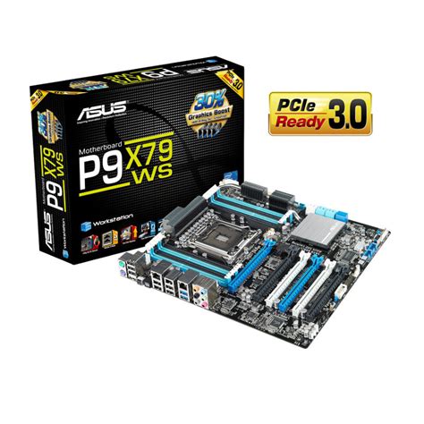 Asus Starts Selling P9X79 WS LGA 2011 Workstation Motherboard in Europe