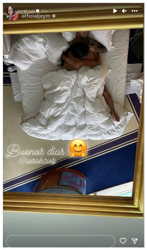 Aurah Ruíz y Jesé Rodríguez, desnudos, abrazados y en la cama: la foto más íntima de la pareja ...