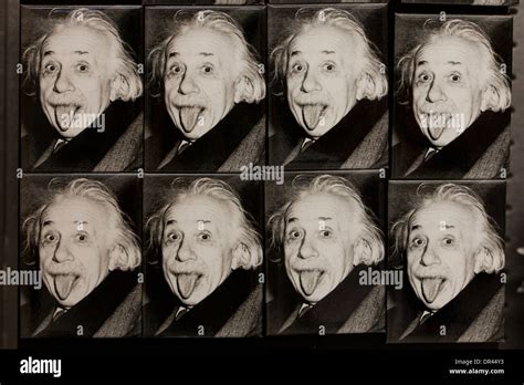 Albert einstein tongue out hi-res stock photography and images - Alamy