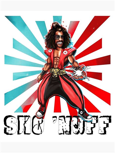 "The Last Dragon SHO 'NUFF" Poster for Sale by ValiantSloth | Redbubble