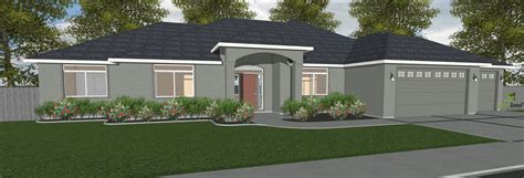 One Story Floor Plans With 3 Car Garage - floorplans.click