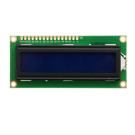 1pc 1602 character lcd display module blue backlight geekcreit for arduino - products that work ...