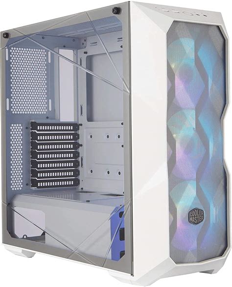 Buy Cooler Master MasterBox TD500 Mesh - ARGB PC Case with Tessellated Mesh, 3 x 120mm Pre ...