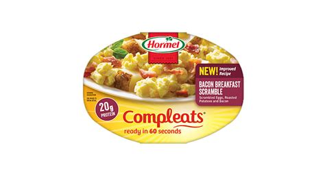 Hormel Foods Introduces Industry-First Shelf-Stable Egg with new Hormel® Compleats™ Breakfast ...