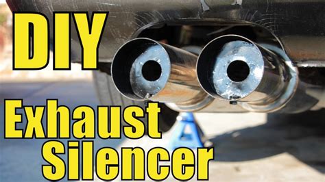 DIY Exhaust Silencer - YouTube