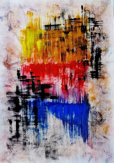 My Colourful Abstract Paintings Collection for 2023 - ezeeart