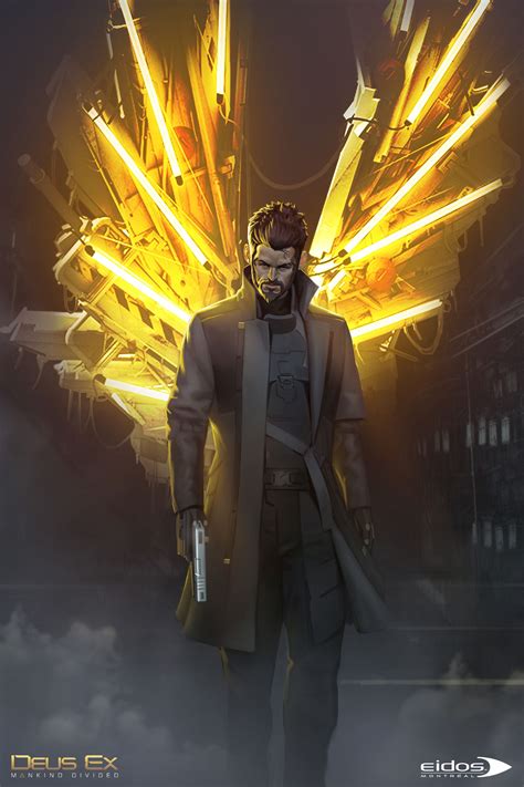 ArtStation - Deus Ex : Mankind Divided, Michaël Verhaaf | Deus ex, Deus ex human, Deus ex ...