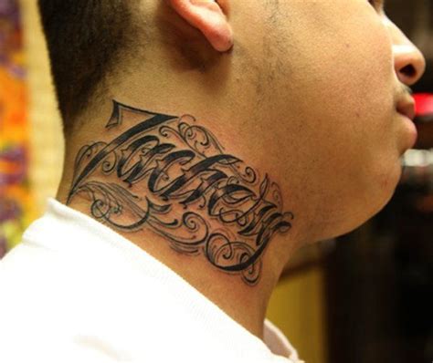 side neck tattoo lettering - amazingcarwallpapersfordesktop