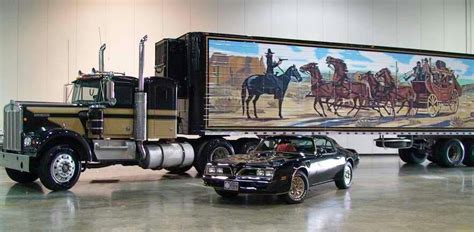 Smokey and The Bandit Kenworth and Firebird!!!!! | Trucks, Model truck ...