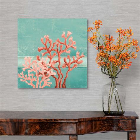 Teal Coral Reef II Wall Art, Canvas Prints, Framed Prints, Wall Peels | Great Big Canvas