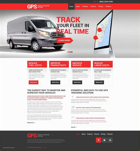 Trucking Transportation & Logistics HTML Template Free Download Of ...